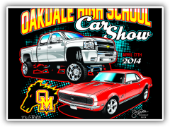 Oakdale High car show 2014-1